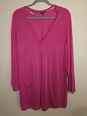 Torrid Pink Lightweight Cardigan Size 2